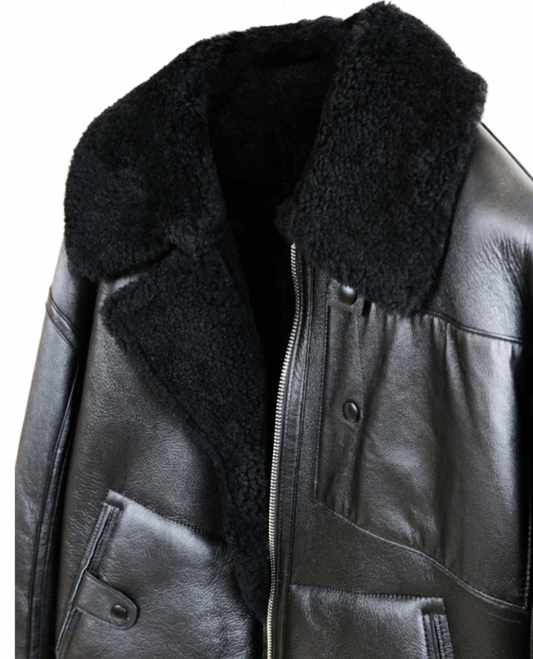 Men's Flyer Shearling Bomber Jacket